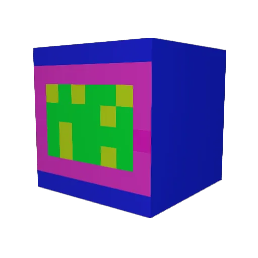 Iann7942 Minecraft avatar head, 3D render
