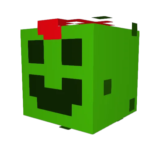 IansBro Minecraft avatar head, 3D render