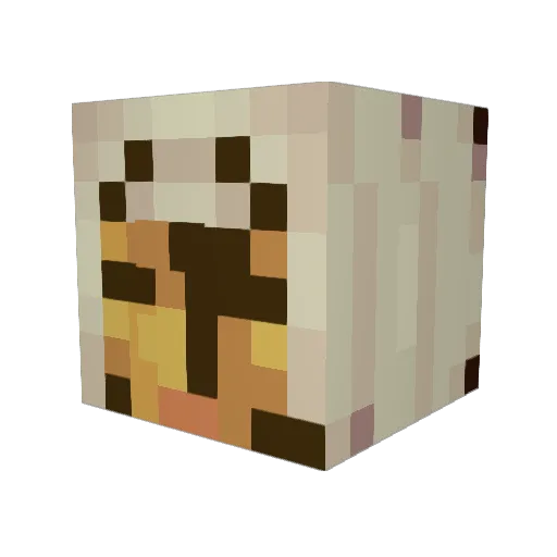 IantheSkinbeast Minecraft avatar head, 3D render