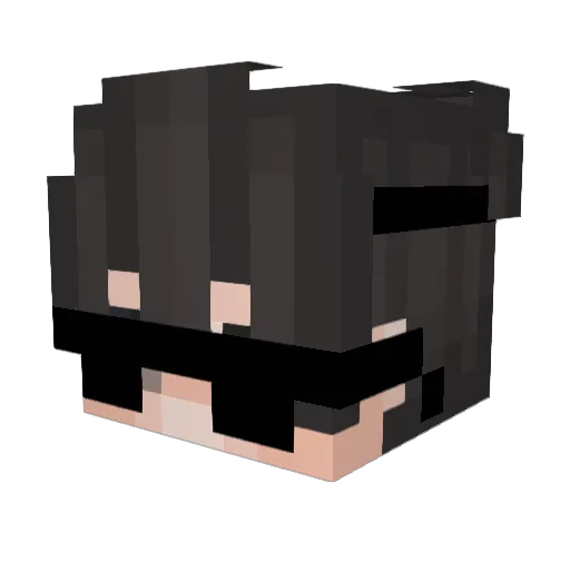 IarleySx Minecraft avatar head, 3D render