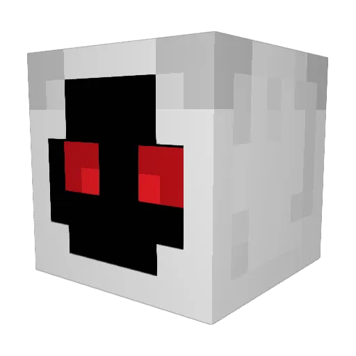 Iarp07 Minecraft avatar head, 3D render