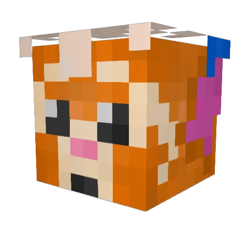 IateYourCookies2 Minecraft avatar head, 3D render