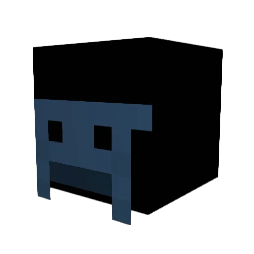 IbbenRocks Minecraft avatar head, 3D render