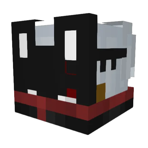 Ibe_Tw33ty Minecraft avatar head, 3D render