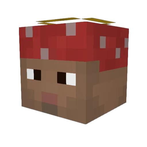 Ibraaa147 Minecraft avatar head, 3D render