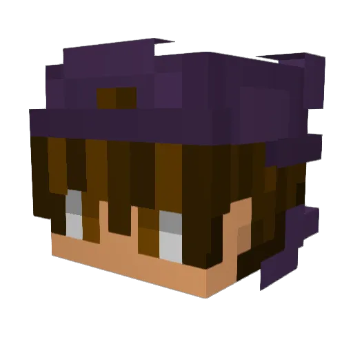 Ibraheem_999 Minecraft avatar head, 3D render