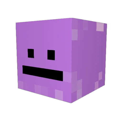 Ibralon Minecraft avatar head, 3D render