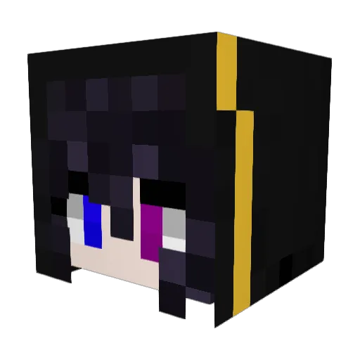 IcYHoTGamingYT Minecraft avatar head, 3D render