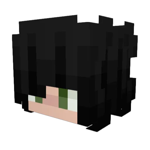 Icanchangitlater Minecraft avatar head, 3D render