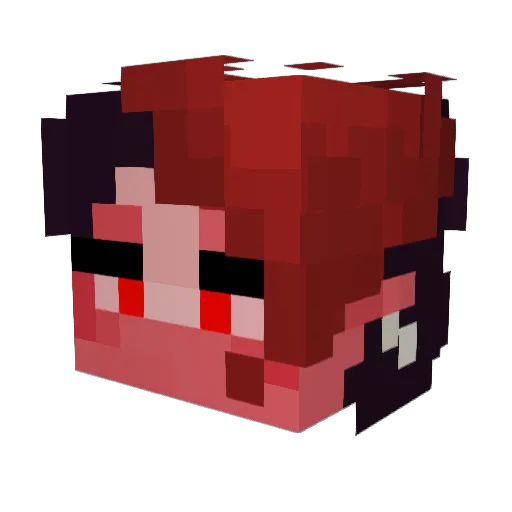 IcarusUntamed Minecraft avatar head, 3D render