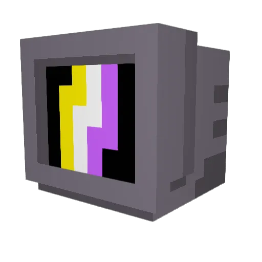 IcarusxRising Minecraft avatar head, 3D render