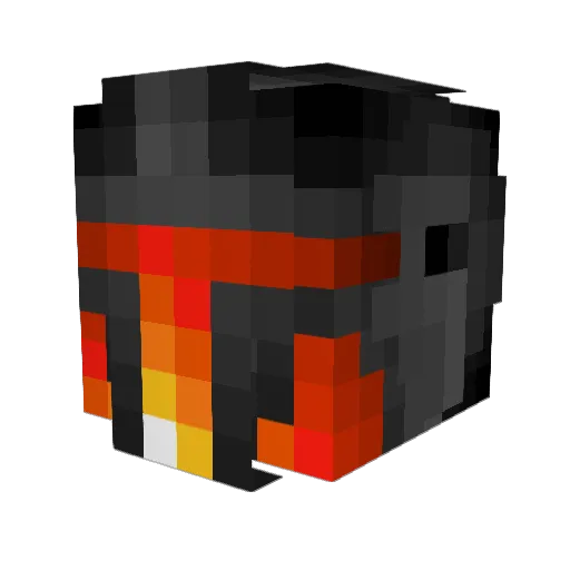 Ice2615 Minecraft avatar head, 3D render