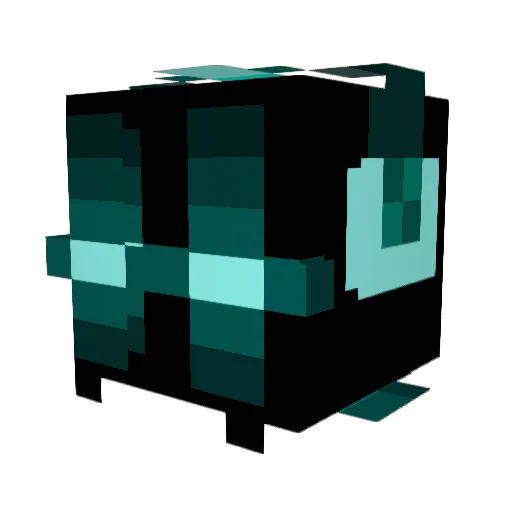 Ice702 Minecraft avatar head, 3D render