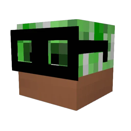 IceColdKiller313 Minecraft avatar head, 3D render