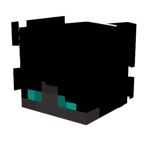 IceCreamDonut Minecraft avatar head, 3D render