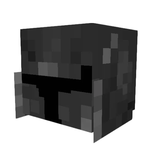 IceDoggoz Minecraft avatar head, 3D render