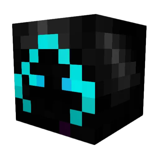 IceDragon595 Minecraft avatar head, 3D render