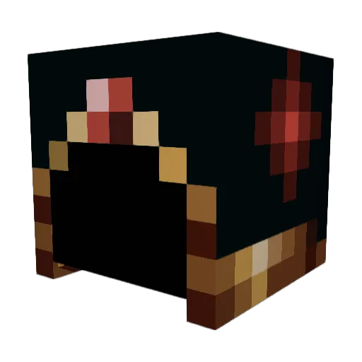 IceFire0307 Minecraft avatar head, 3D render