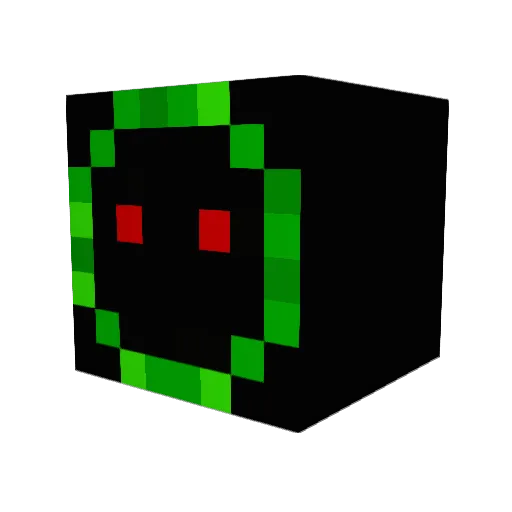 IceKastle Minecraft avatar head, 3D render
