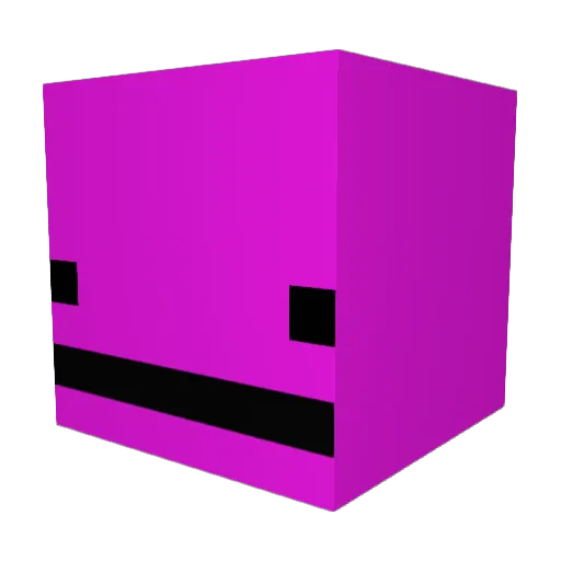 IceKeks Minecraft avatar head, 3D render