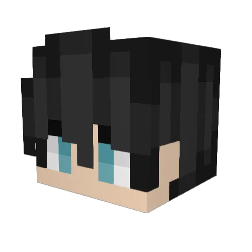 IceKing6900 Minecraft avatar head, 3D render
