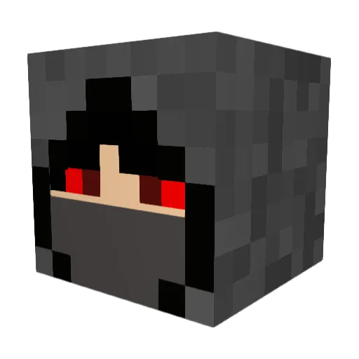 IceLineFreak Minecraft avatar head, 3D render