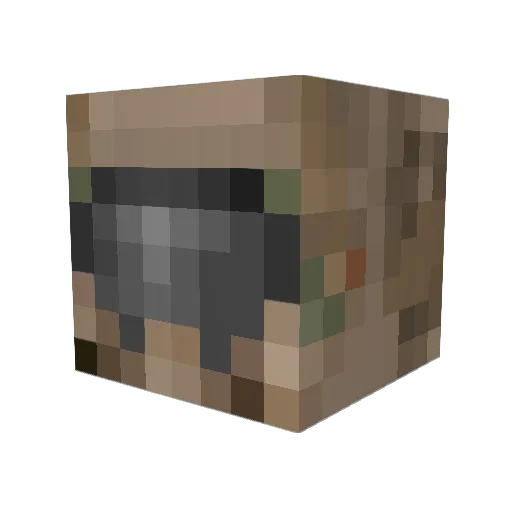 IceReaper Minecraft avatar head, 3D render