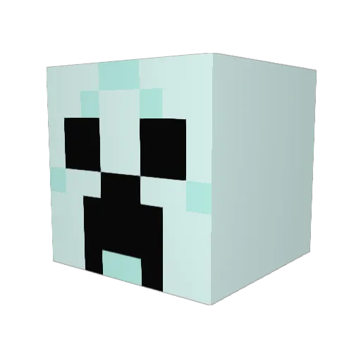 IceTeaApple13 Minecraft avatar head, 3D render