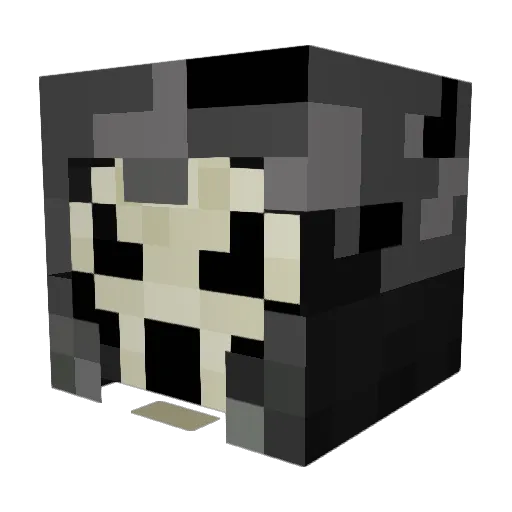 IceVenom05 Minecraft avatar head, 3D render