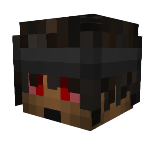 IceZy071145 Minecraft avatar head, 3D render