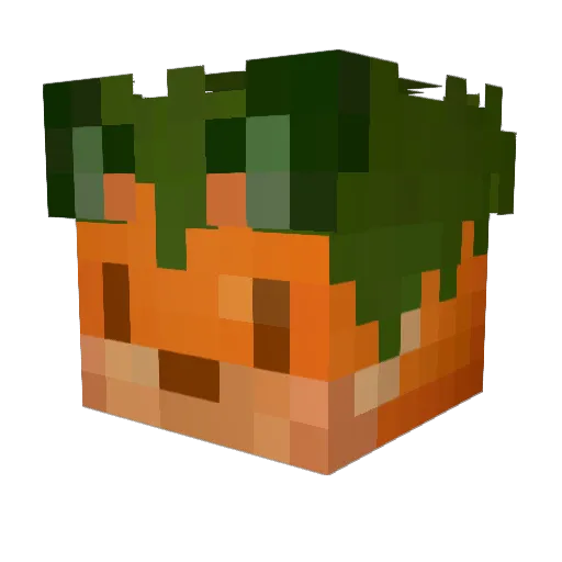 Ice_Dinooo Minecraft avatar head, 3D render