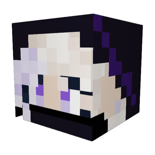 Ice_Dragon175 Minecraft avatar head, 3D render