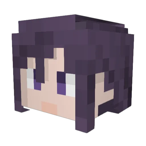 Ice_Legend Minecraft avatar head, 3D render