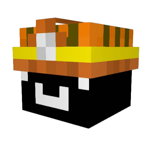 Ice_Sacc Minecraft avatar head, 3D render
