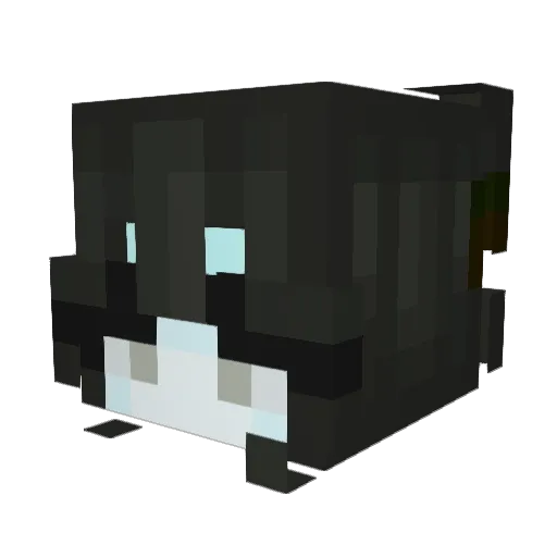 Ice_cream030 Minecraft avatar head, 3D render