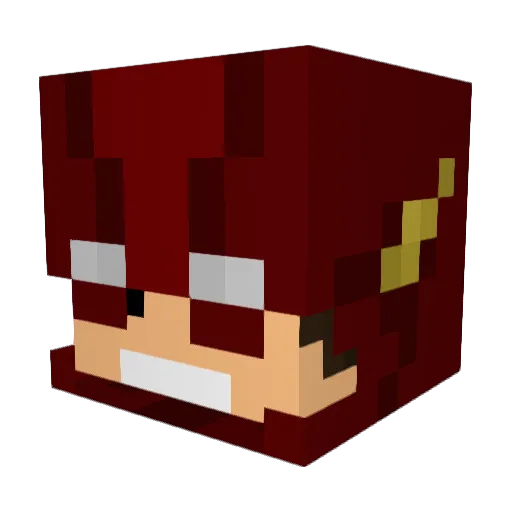Ice_ninja27 Minecraft avatar head, 3D render