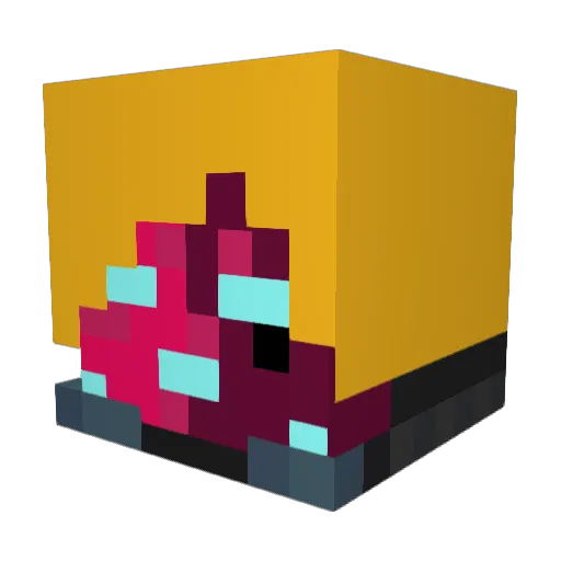 Iceamrock Minecraft avatar head, 3D render