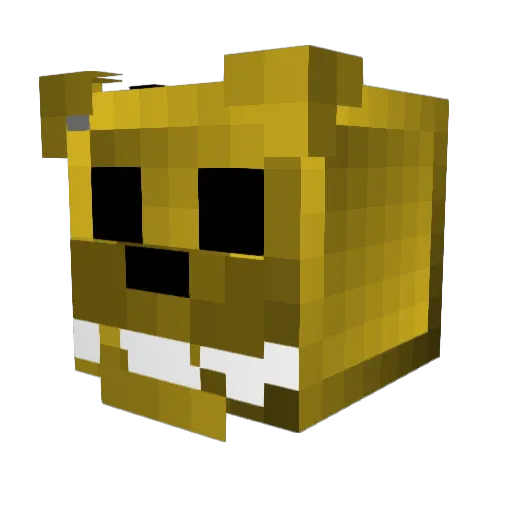 Iceandroy Minecraft avatar head, 3D render