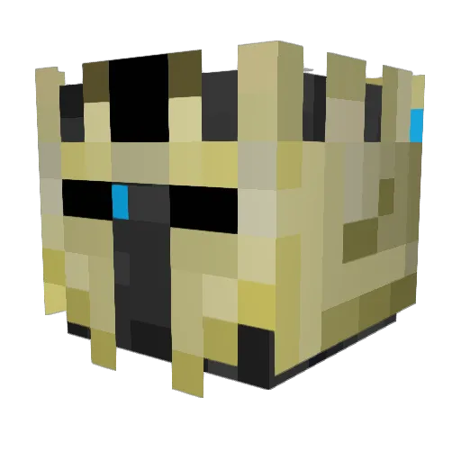 Iceapple20 Minecraft avatar head, 3D render