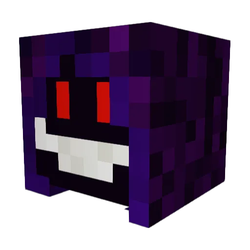 Icearksage Minecraft avatar head, 3D render