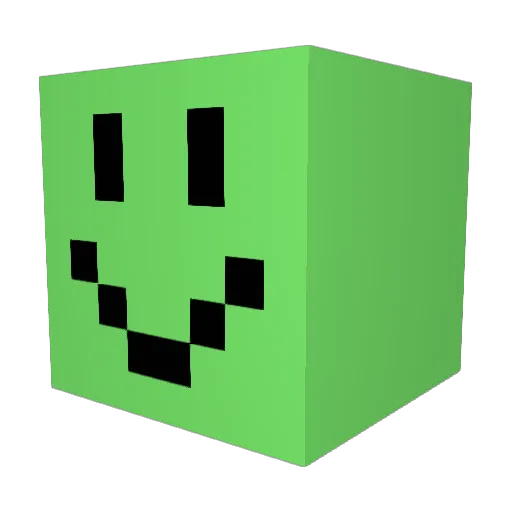 Iceblast345 Minecraft avatar head, 3D render
