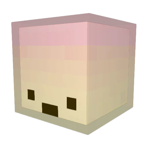 Icebox234 Minecraft avatar head, 3D render