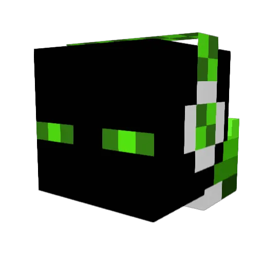 Icecutter13 Minecraft avatar head, 3D render