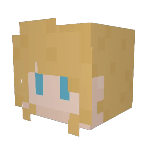 IcedJupiter3102 Minecraft avatar head, 3D render