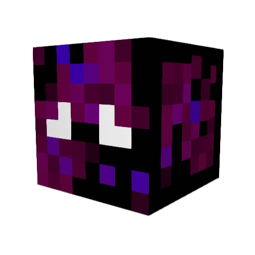 IcedKruX Minecraft avatar head, 3D render