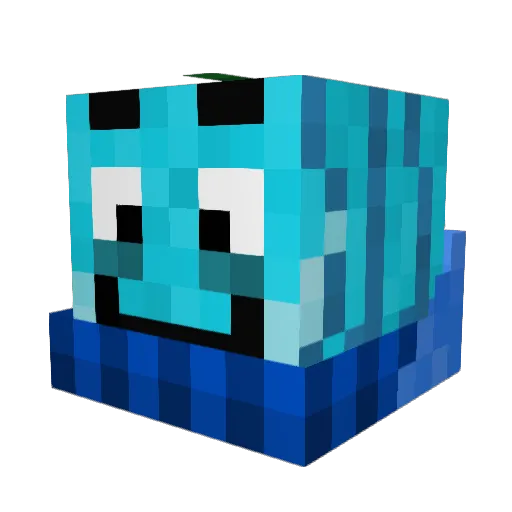IcedOutVincent Minecraft avatar head, 3D render