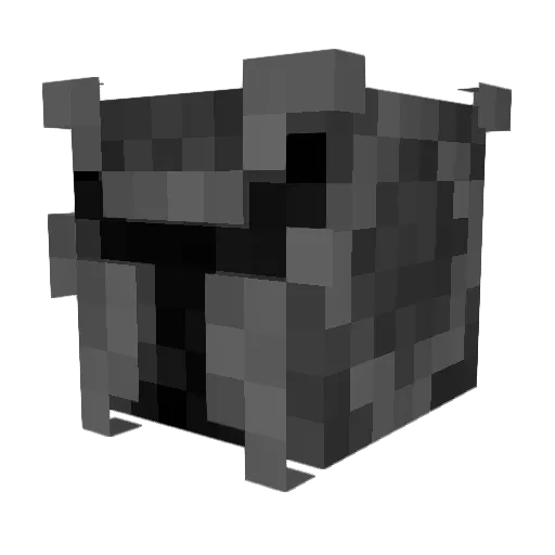 Icedcoffee11 Minecraft avatar head, 3D render