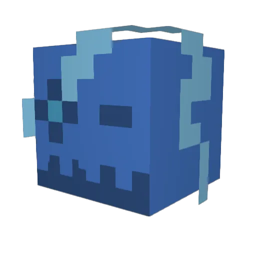 Icedragon1022 Minecraft avatar head, 3D render
