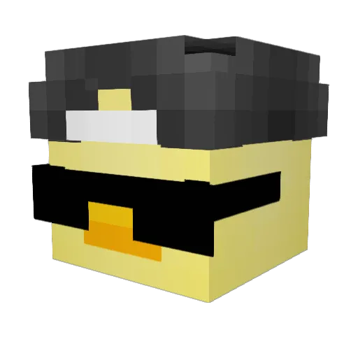 Iceeyy_97 Minecraft avatar head, 3D render