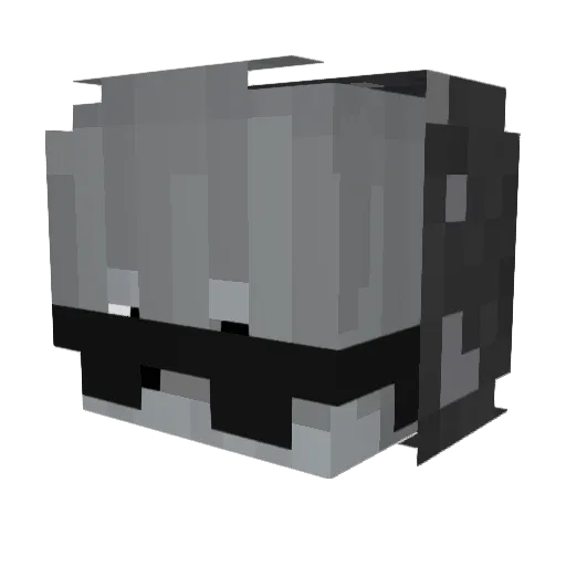 Iceisnice2 Minecraft avatar head, 3D render